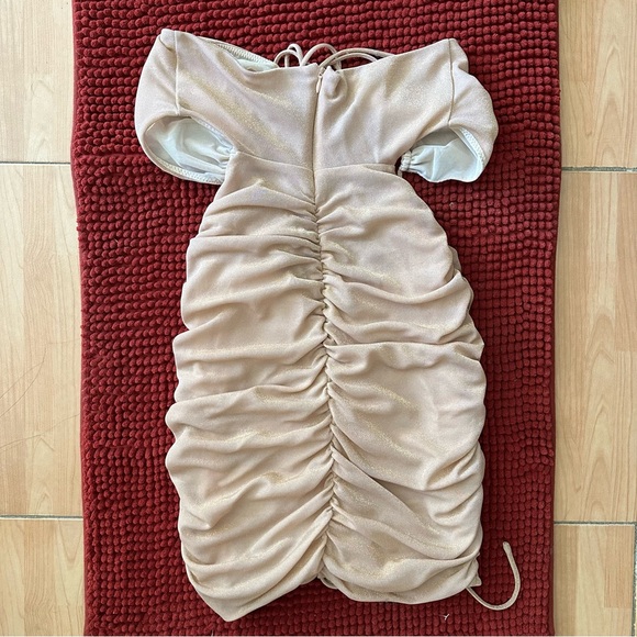 Oh Polly rose gold mini dress - Picture 7 of 8